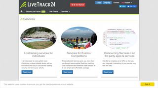 
                            6. LiveTrack24 | Services