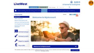 
                            5. LiveWest - A home for everyone - Welcome to MyAccount - DCH