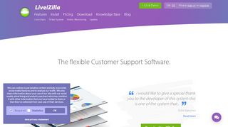 
                            3. LiveZilla Live Chat, Live Support, Ticket System and Customer ...