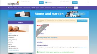 
                            3. LivingSocial | Beauty deals in Galway – Save up to 80%.