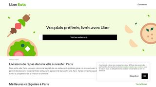 
                            5. Livraison de repas à domicile à Paris | Uber Eats