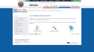 
                            1. Livro de Registro de Classe On-line - Gestão Escolar