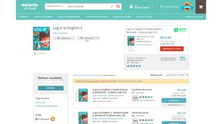 
                            6. Livro: Log in to English 3 - Izaura Valverde | Estante Virtual