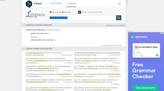 
                            12. Lizenzverwaltung - Spanisch-Übersetzung – Linguee Wörterbuch