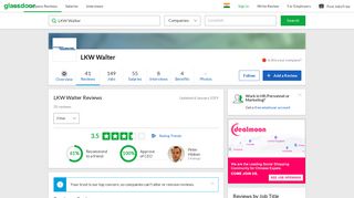 
                            11. LKW Walter Reviews | Glassdoor.co.in