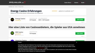 
                            4. ll▷ Energy Casino Erfahrungen 200€ Bonus | Februar 2019