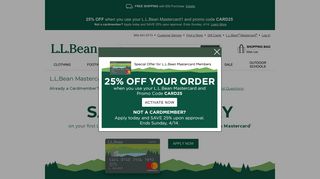 
                            5. L.L.Bean Mastercard