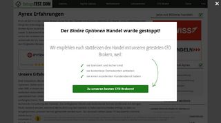 
                            6. lll▷ Ayrex Betrug oder nicht? +++ Erfahrungen von Betrugstest.com