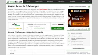 
                            7. lll▷ Casino Rewards Betrug oder nicht? +++ Erfahrungen von ...