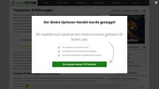 
                            3. lll▷ Yesoption Betrug oder nicht? +++ Erfahrungen von Betrugstest.com