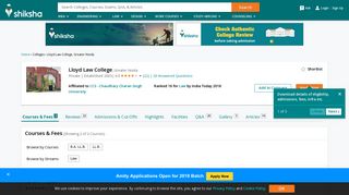 
                            6. Lloyd Law College, Greater Noida - Courses, Placement Reviews ...