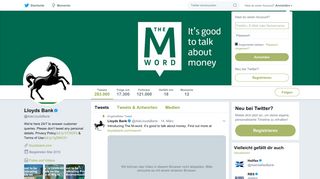 
                            7. Lloyds Bank (@AskLloydsBank) | Twitter