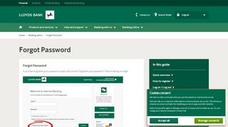 
                            12. Lloyds Bank - Internet Banking - Using Internet Banking