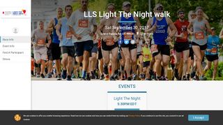 
                            13. LLS Light The Night walk - RunSignup