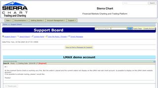 
                            13. LMAX demo account - Support Board - Sierra Chart