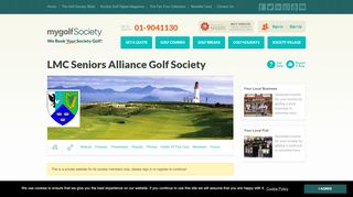 
                            4. LMC Seniors Alliance Golf Society - My Golf Society