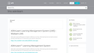 
                            8. lms asknlearn