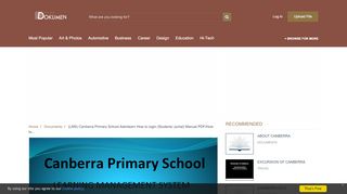 
                            8. (LMS) Canberra Primary School Asknlearn How to login (Students ...