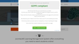 
                            8. LMS for E-Learning | JoomlaLMS Learning Management System