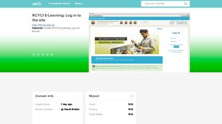 
                            7. lms.yic.edu.sa - RCYCI E-Learning: Log in to th... - Lms Yic - Sur.ly