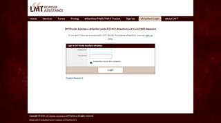 
                            5. LMT Border Assistance eManifest | Login to access your ACE, ACI ...