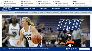 
                            11. LMU and Tusculum meet for the 73rd time Wednesday in the Tex ...