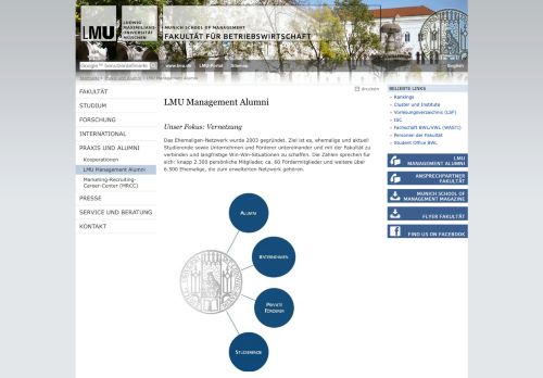 
                            6. LMU Management Alumni - Fakultät für Betriebswirtschaft - LMU ...