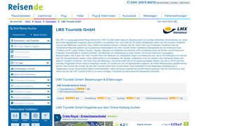 
                            11. LMX Touristik GmbH | Reisen.de