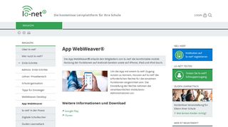 
                            12. lo-net² - App WebWeaver®