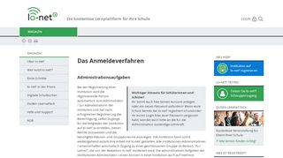 
                            3. lo-net² - Das Anmeldeverfahren - Lo-Net2