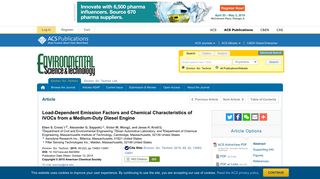 
                            11. Load-Dependent Emission Factors and Chemical ... - ACS Publications