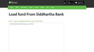 
                            13. Load fund From Siddhartha Bank - eSewa