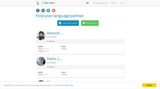 
                            5. Load More - Find your language partner | SprachDuo