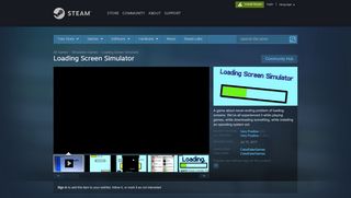 
                            1. Loading Screen Simulator on Steam