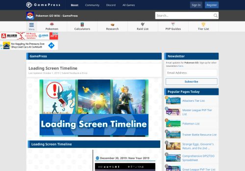 
                            13. Loading Screen Timeline | Pokemon GO Wiki - GamePress