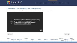 
                            6. Loadmodule und Loadposition richtig verwenden - Joomla!