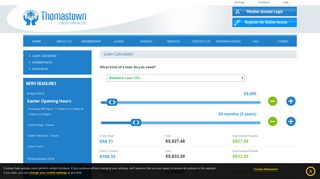 
                            4. Loan Calculator - Thomastown Credit Union