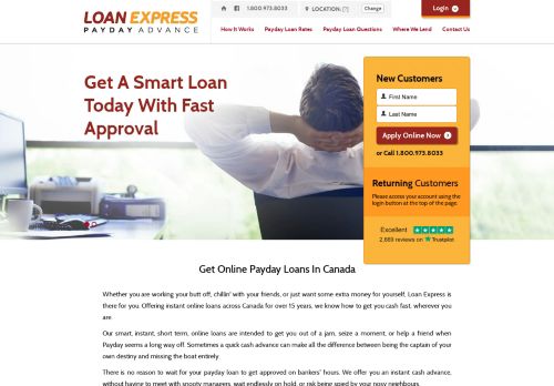 
                            2. Loan Express | Online Payday Loans