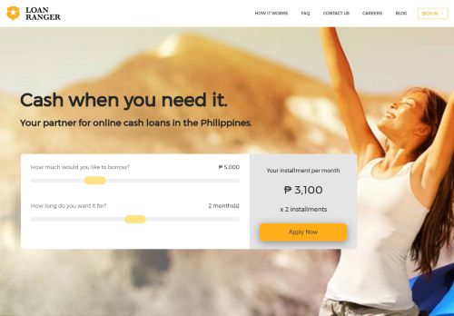 
                            7. Loan Ranger - Online Cash Loan for Philippines