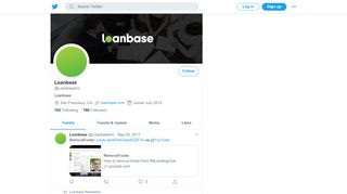 
                            7. Loanbase (@LoanbaseInc) | Twitter