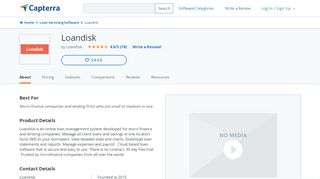 
                            3. Loandisk Reviews and Pricing - 2019 - Capterra