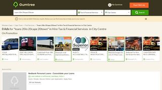 
                            13. Loans In Cape Town in City Centre | Tax & Financial Services - Gumtree