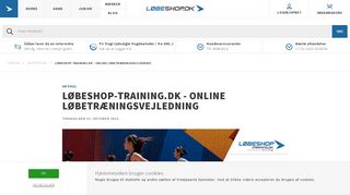 
                            8. Løbeprogram og vejledning af professionel træner - Løbeshop.dk