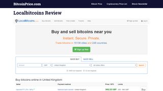 
                            5. LocalBitcoins Review - LocalBitcoins.com Fees & Accepting Paypal