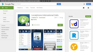 
                            6. Localphone International Calls - Apps on Google Play