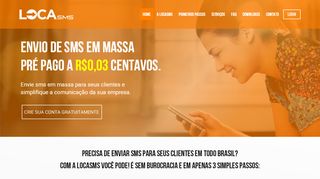 
                            4. LocaSMS | A sua plataforma de envio de SMS em massa