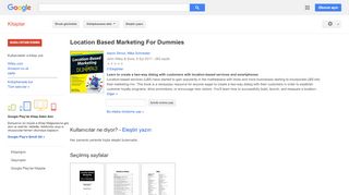 
                            10. Location Based Marketing For Dummies