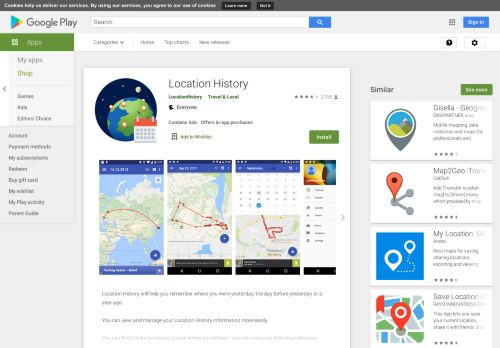 
                            6. Location History - Apps on Google Play