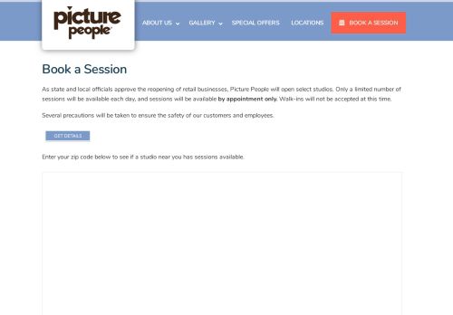 
                            3. Location Near You and Book a Session with Picture People