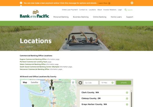 
                            11. Locations - Bank of the Pacific